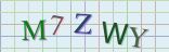 This is a captcha-picture. It is used to prevent mass-access by robots. (see: www.captcha.net)